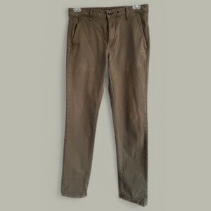 Rag & Bone MENS Army Green Cotton Pants, Style M1723O060ARM, Size 32